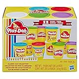 Play-Doh レトロコンパウンドパッククラシック缶コレクション (12容器)
