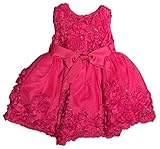 ピンクのかわいいドレス　6~9カ月の赤ちゃん用　ピンクのブルマ付き　macy's [並行輸入品]