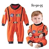 RaiFu ジャンプスーツ　幼児　子供　ベビー　ボーイ　ラウンドネック　スペーススーツ 90