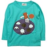 《初夏春秋対応》 ☆GARACH(ギャラッチ) 天竺もぐらたたきパンダ長袖Tシャツ  100cm /BU NO.AH-1711403