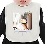 Hello Indie Babe ネクタイを有する有機ビブ Medium