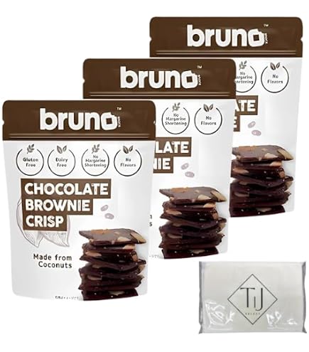 Amazon.co.jp: ブルーノスナック チョコレート ブラウニー クリスプ 2