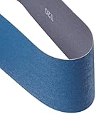 Norton 07660749262 3X High Performance Portable Abrasive Belt, Cloth Backing, Zirconia Alumina, 21 L