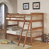 Coaster Home Furnishings 460233 Transitional Bunk Bed, Distressed Pine [並行輸入品]