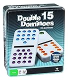 Double 15 Color Dot Dominoes in a Collectors Tin (styles will vary) [並行輸入品]