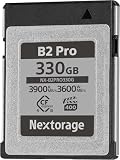 Nextorage 日本メーカー CFexpress TypeB 330GB VPG400 最大読出し速度1950MB/s 最大書込み速度1900MB/s pSLC 4K/8K動画撮影 NX-B1PRO330G ネクストレージ メモリーカード