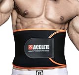 ACELETE シェイプアップベルト 発汗ダイエットベルト お腹引き締め 腰サポーター