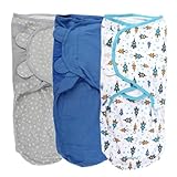 Summer Infant社製 [スワドルミー ベビー おくるみ ねんね] 02.スーパースター【3s-54150】スージ2【L/3枚セット】