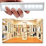 Nightlight、yjydada 10led The Humanボディ赤外線センサーライトfor Cupboardバスルーム充電スタイル ホワイト