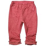 《H28年秋冬物》(日本製) Pample Mousse(パンプルムース) 杢接結天竺長丈裾レーススパッツ 90cm/RE NO.DP-63303