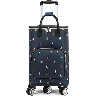 新品タグ付き　クーコ COOCO クロコ型押しキャリーカート クーコ COOCO クロコ型押しキャリーカート （ブルーグリーン
