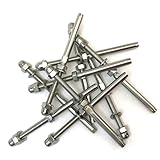 1 / 4 "ねじ端子スタッドSwage終了継手1 / 8 "ケーブルステンレススチールt316 Marine Grade Lot of 10 TSTSW-18