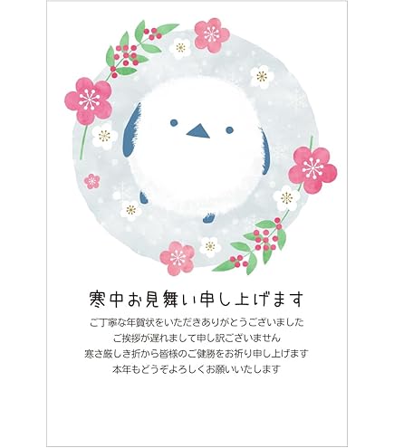 Amazon | ディズニーキャラクター 寒中見舞い 普通郵便はがき(1柄3枚入