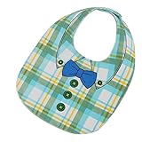 Refaxi 綿100%製 二重 可愛い すかっとした よだれかけ 男の子 女の子 赤ちゃんのビブ