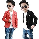 男児 コート　ジャケット　七五三 男の子 ジェントルマン 　ベビー服 赤ちゃん 洋服 (110サイズ, ブラック)