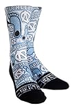 Rock ' emアパレルUniversity of North Carolina Tar Heelsカスタムアスレチッククルーソックス ブルー