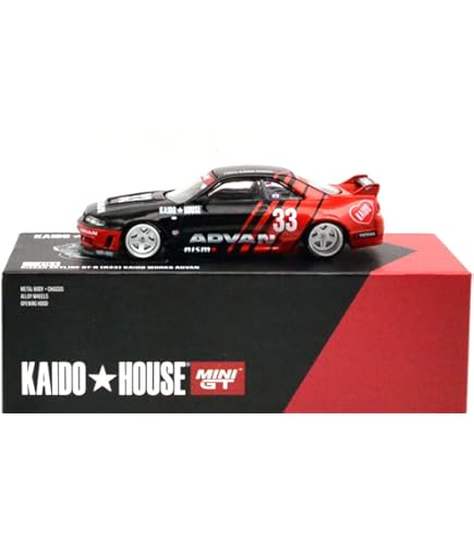 Amazon | MINI GT 1:64 スケール KAIDO HOUSE - NISSAN SKYLINE GT-R