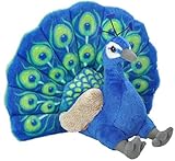 Wild Republic Cuddlekins Peacock Plush [並行輸入品]
