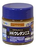 アサヒペン 水性ウレタンニス 100ml ライトオーク