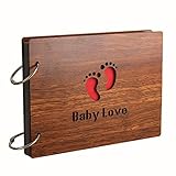 (チ-ンスン) Qingsun　木製フレームカバー 　写真アルバム 写真集 大容量 オシャレ 創造的DIY 　写真 記念 思い出　プレゼント