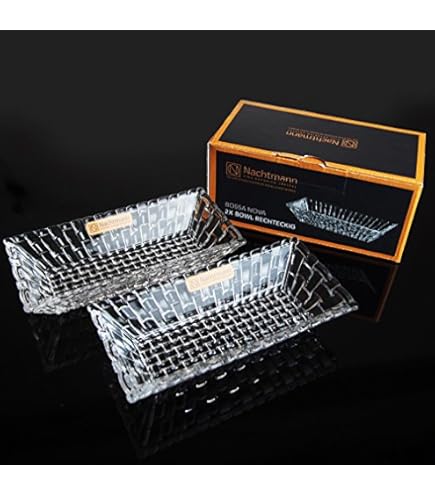 ㊺ナハトマン ボサノバ レクタングラーボウル 17cm スクエアボウル 8cm ボサノバ> レクタングラー プレート 42cm(1枚入) - ナハトマン 《 公式 》