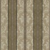 Mirage 993-77447 Tybalt Gold Damask Stripe Wallpaper, Gold by Mirage