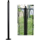 モダンエクステリアフェンス ポスト ストレート連結用 幅4cm×高さ95cm IEF-POST01-ST