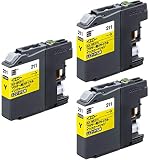 ecorica エコリカ LC211Y リサイクルインクカートリッジ イエロー ECI-BR211Y 3個セット