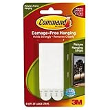 コマンドDamageフリー画像とフレームHanging、ストリップ 16 Strips 17206-4PACK.A