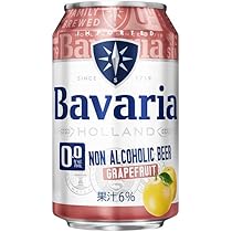 Amazon.co.jp: ノンアル ビール 飲料 Bavaria0.0% Grapefruit