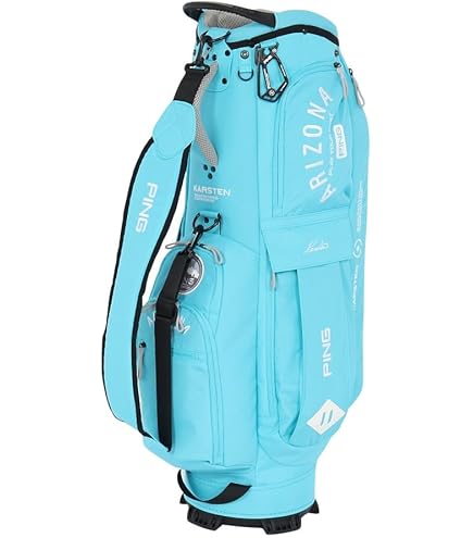 PING ピン キャディバッグ カート式 9.5型 5分割 47インチ ブルー PING ピン（PING）（メンズ）ゴルフ カート式 キャディバッグ