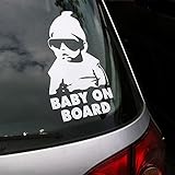 Car Decal Sticker BABY ON BOARD Safety Sign [並行輸入品]