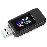YOJOCK電流電圧チェッカー USB電流電圧テスター USBA電流電圧検査範囲4-30V/0-6.5A 急速充電65W/120W対応でき