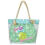 アスナロ（バッグ） トートバッグ 女の子 子供 プールバッグ ドット柄巾着付 ラメ入F ミント
