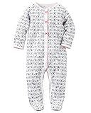 カーターズ Carter's カバーオール 長袖 前開き 足つき Cotton Snap-Up Sleep & Play 6M (61-67cm) [並行輸入品]