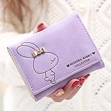 かわいいウサギの耳の女性の財布 (紫の)