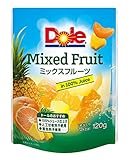 Dole ドール フルーツパウチ ミックスフルーツ 120g×6個 (ヨーグルトやグラノーラに ) (パイン 果物 フルーツポンチ ギフト