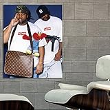 ポスター壁画Wu Tang Supreme 40 x 50インチ( 100 x 125 cm on粘着ビニール