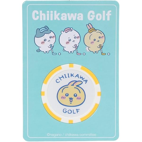 Amazon.co.jp: ちいかわ ゴルフ マーカー カジノマーカー うさぎ