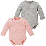 西松屋 [CHチェロキー] 2枚組長袖ショルダーロンパース肌着（花柄） 【70cm・80cm・90cm】　70