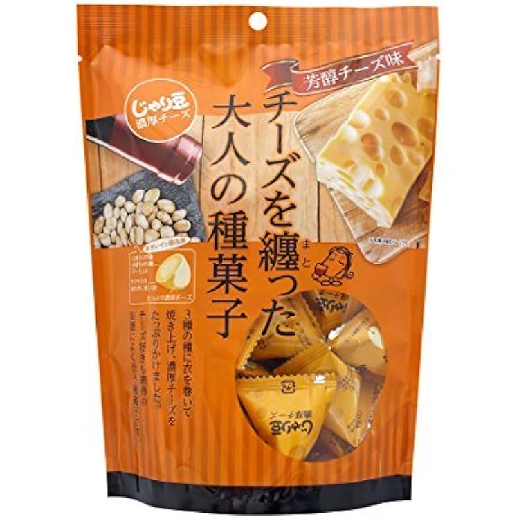 Amazon | じゃり豆濃厚チーズ80g ひまわり かぼちゃ アーモンド