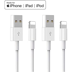 純正 iPhone充電ケーブル USBケーブル データ伝送急速充電 ライトニング iPhone 11Pro MAX/11Pro/11/XS/XS Max/XR/X/8/8Plus/7/7 Plus/6s/6s Plus/iPad/iPod に適用 1M 2個入り