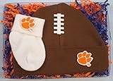 Clemson Tigersキャップとサッカーソックスベビーギフトセット