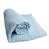 SonnenStrick 100% Organic Cotton Baby Blanket Made in Germany (31.5 x 31.5 inch) by SonnenStrick