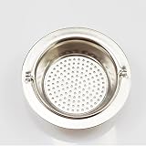 wenkoni Heavy Duty GoodグリップステンレススチールKitchen Sink Strainer & # xff08 ;トップ幅4.3 in & # xff09 ;