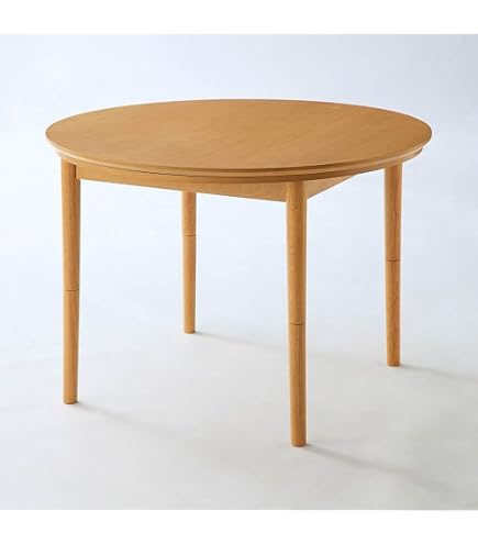 Amazon.co.jp : KEN JAPAN 円形ダイニングこたつ 直径90cm 高さ67cm