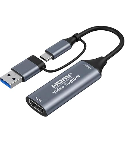 Amazon.co.jp: HDMI キャプチャーボード 4K@30Hz 4K入力＆1080P出力