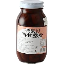 渋川付　栗かんろ煮　缶 Amazon | 渋皮付栗甘露煮(瓶入) 1100g | 栗の実 | フルーツの缶詰