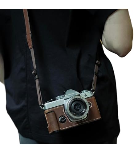 Amazon | オリンパス OM-3用 ハンドルレザーケース カメラバッグ