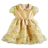 (キャサリンコテージ) Catherine Cottage子供服 ベビードレス フォーマル 発表会 結婚式 花柄オーガンジーの襟付きベビードレス 100c... CC0285